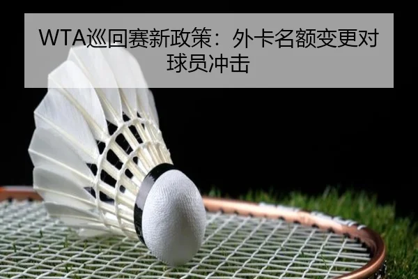 WTA巡回赛新政策：外卡名额变更对球员冲击 - biyisports